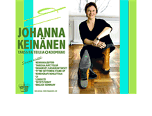 Tablet Screenshot of johannakeinanen.com